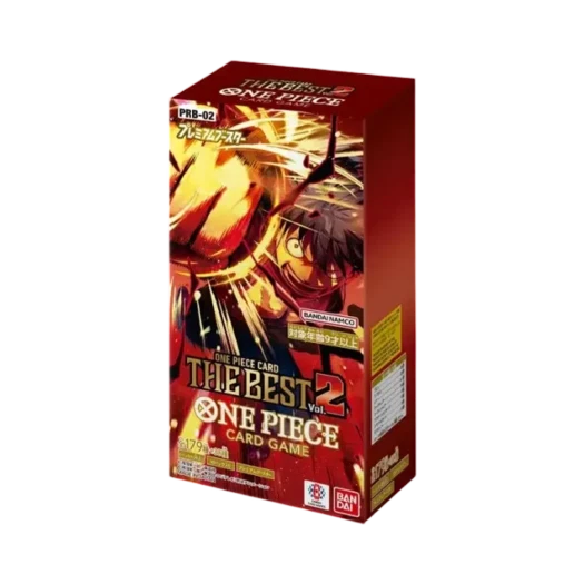 원피스 TCG PRB-02 프리미엄 부스터 원피스 카드 더 베스트 Vol.2 박스 (10팩/일어판) 상품 이미지