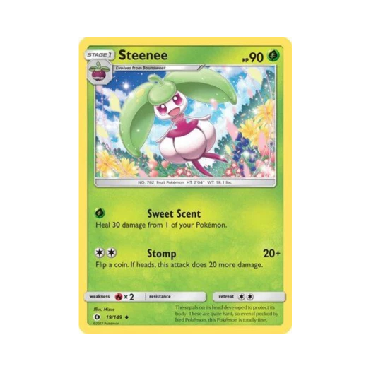 Pokemon TCG Steenee U Sun & Moon (English Ver.)