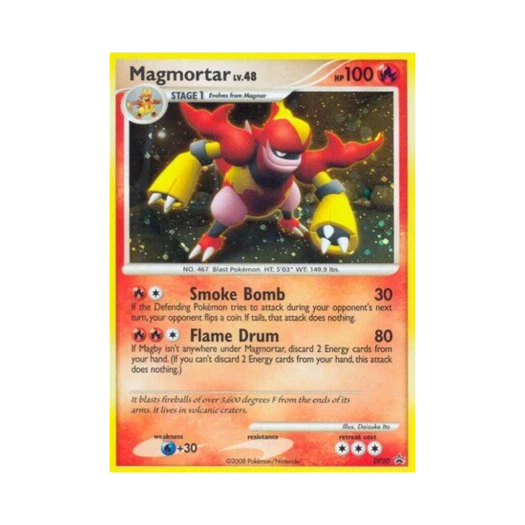 Pokemon TCG Magmortar P Diamond & Pearl Promos (English Ver.)