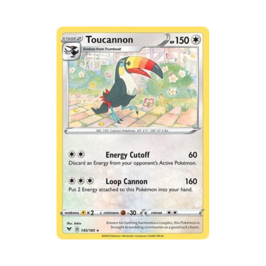 포켓몬 TCG 왕큰부리 R 비비드 볼티지 (영문판)