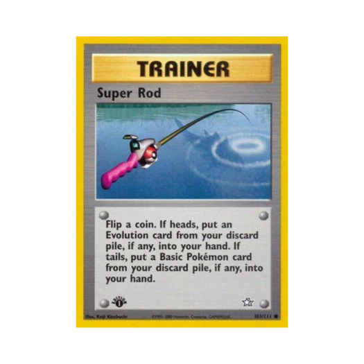 포켓몬 TCG 대단한낚싯대 C 네오 제네시스 (영문판)