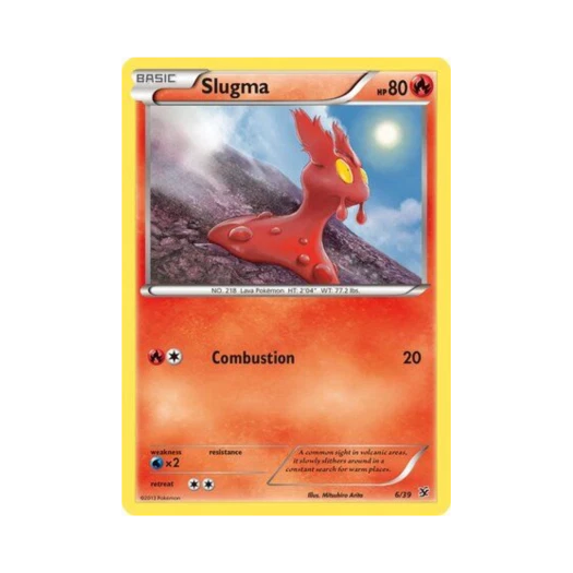Pokemon TCG Slugma Kalos Starter Set (English Ver.)