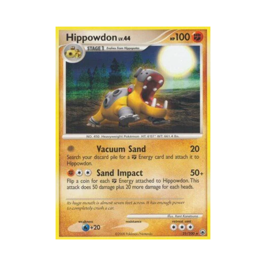 포켓몬 TCG 하마돈 R 마제스티 던 (영문판)