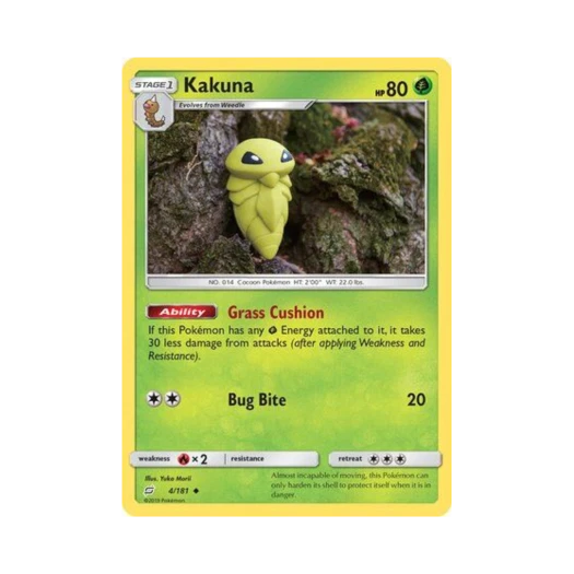 포켓몬 TCG 딱충이 U 팀업 (영문판)