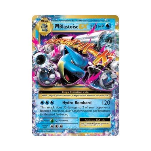 Pokemon TCG M Blastoise EX RHE Evolutions (English Ver.)