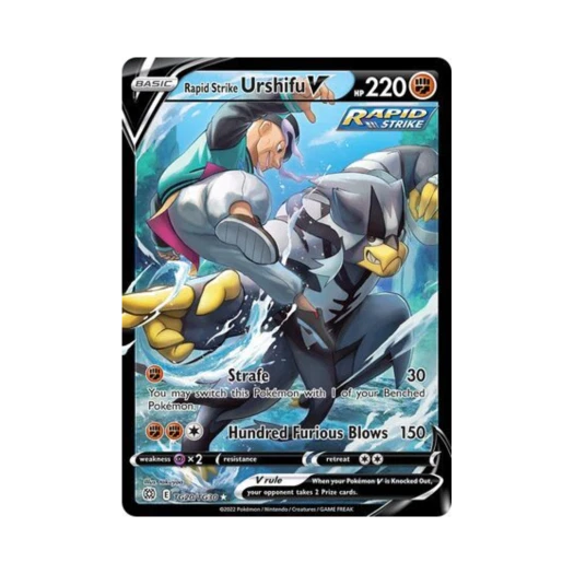 Pokemon TCG Rapid Strike Urshifu V HRV Brilliant Stars (English Ver.)