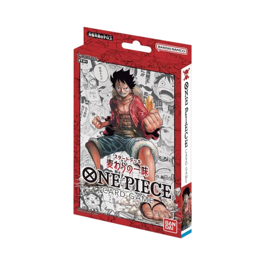 원피스 TCG ST-01 스타트 덱 밀짚모자 일당 (일어판) 상품 이미지