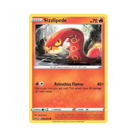 포켓몬 TCG 태우지네 C 소드 & 실드 (영문판)