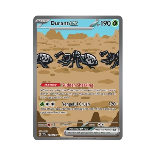 포켓몬 TCG 아이앤트 ex SIR 서징 스파크 (영문판)