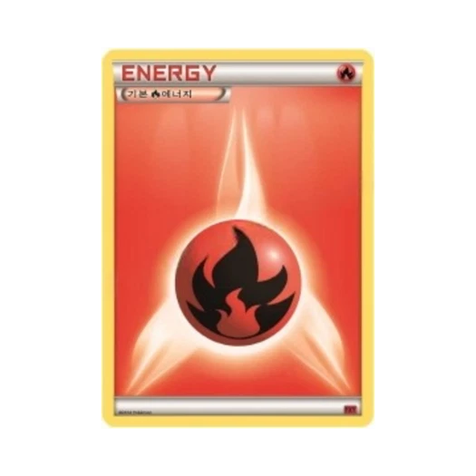 포켓몬 TCG 기본 불꽃 에너지 XY 퍼스트 세트 푸호꼬의 진화 (한글판)