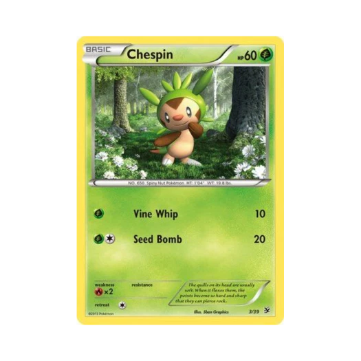 Pokemon TCG Chespin Kalos Starter Set (English Ver.)