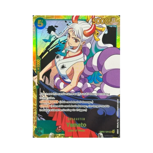 원피스 TCG 야마토 SEC OP01-121 프리미엄 부스터 원피스 카드 더 베스트 (영문판) 카드 이미지