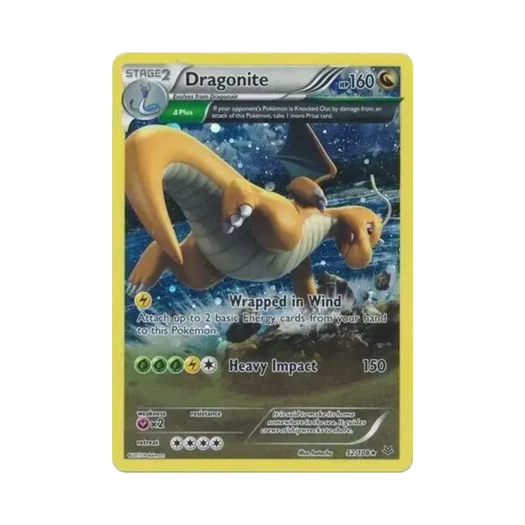 포켓몬 TCG 망나뇽 R XY 로어링 스카이즈 코스모 홀로 프로모 카드 (영문판) 카드 이미지