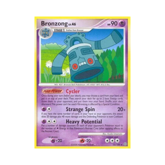 Pokemon TCG Bronzong R Stormfront (English Ver.)