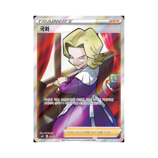 포켓몬 TCG 국화 SR 칠흑의 가이스트 (한글판)