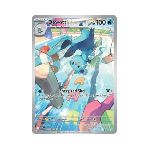Pokemon TCG Dewott IR White Flare (English Ver.)