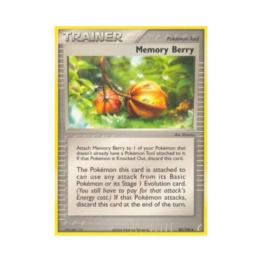 포켓몬 TCG 추억의 열매 U EX 크리스탈 가디언스 (영문판)