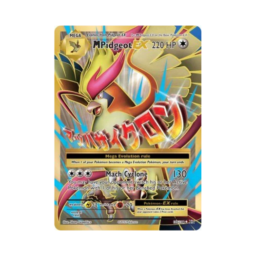 포켓몬 TCG M 피죤투 EX RU 에볼루션즈 (영문판)