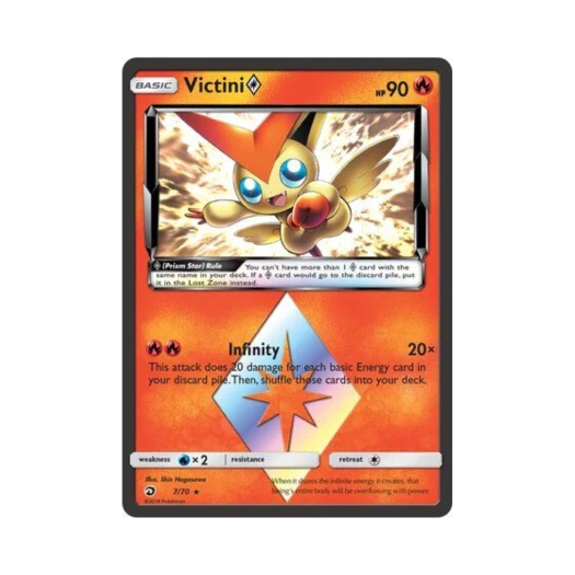 포켓몬 TCG 비크티니 RPS 드래곤 마제스티 (영문판)
