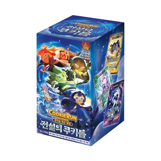 쿠키런 TCG 쿠키런 브레이버스 카드 게임 부스터 팩 전설의 쿠키들 (30팩/한글판) 상품 이미지