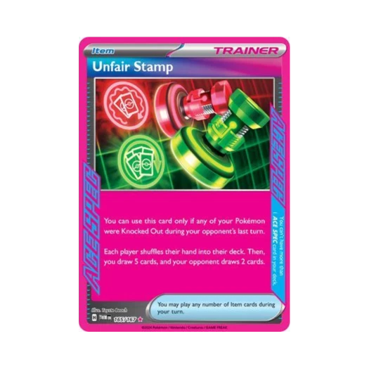 포켓몬 TCG 언페어 스탬프 ASR 트와일라잇 마스커레이드 (영문판)