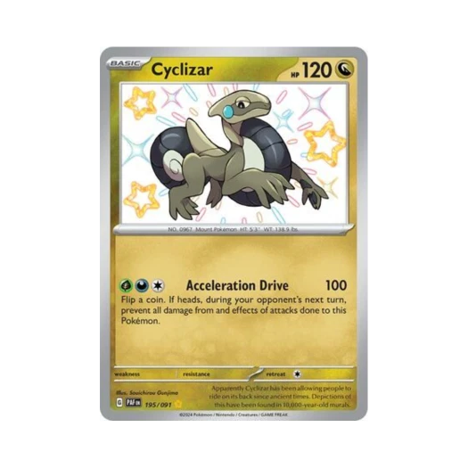 Pokemon TCG Cyclizar SR Paldean Fates (English Ver.)