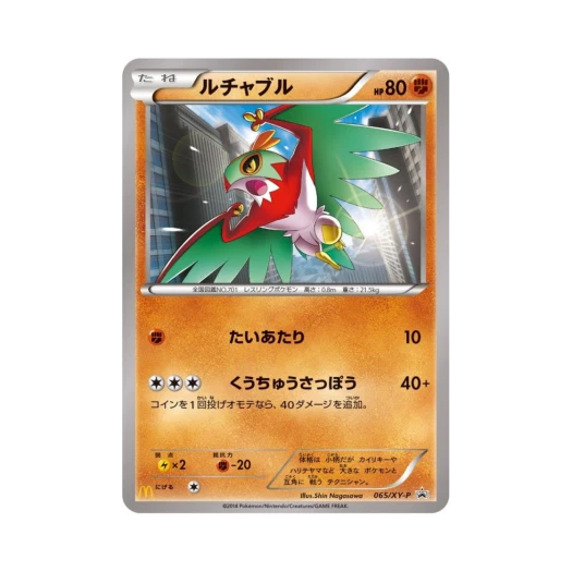 포켓몬 TCG 루차불 P XY 프로모 카드 (일어판)