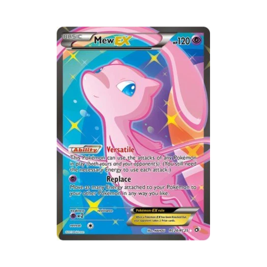 포켓몬 TCG 뮤 ex RU 레전더리 트레져스 (영문판)