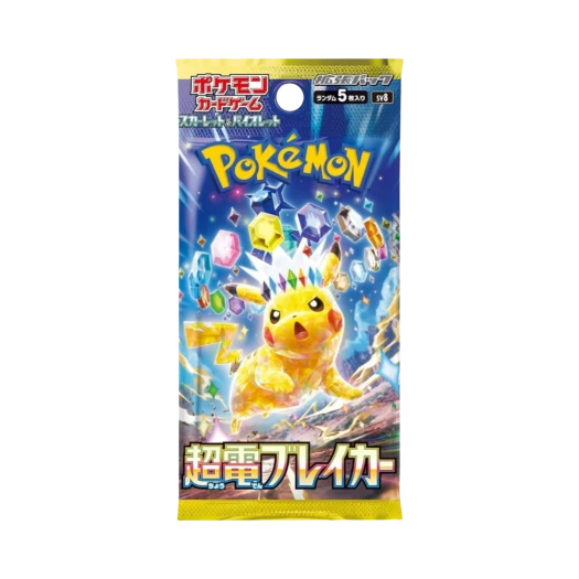 포켓몬 TCG 스칼렛&바이올렛 확장팩 초전 브레이커 팩 (5장/일어판) 카드 이미지