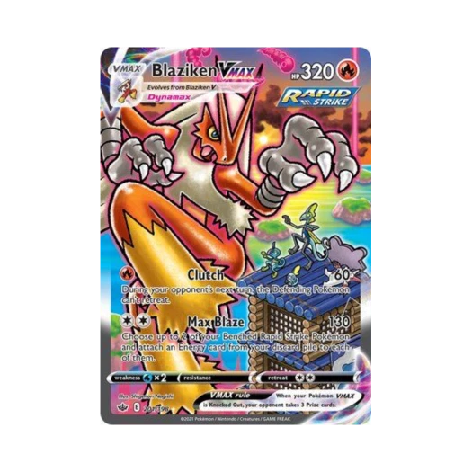 포켓몬 TCG 번치코 VMAX RR 칠링 레인 (영문판)