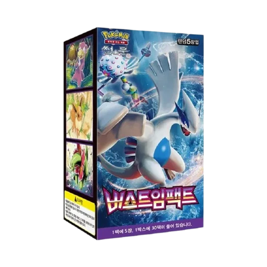 포켓몬 TCG 썬&문 확장팩 버스트임팩트 1 박스 (30팩/한글판) 카드 이미지