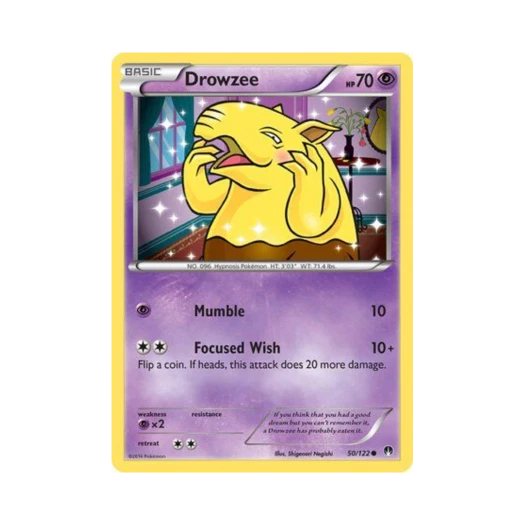 Pokemon TCG Drowzee C BREAKpoint (English Ver.)