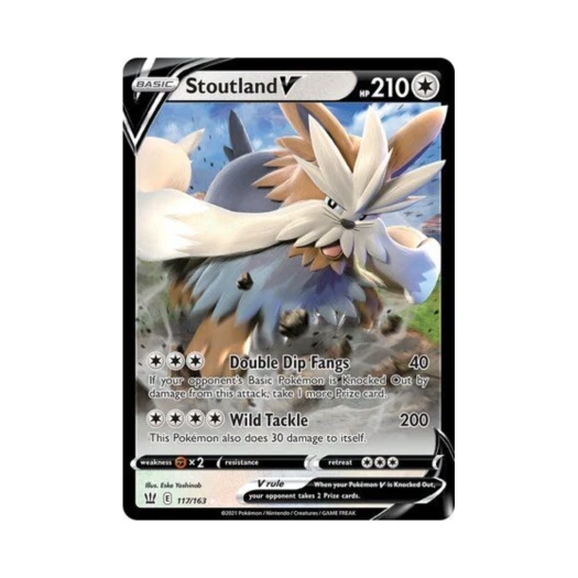 포켓몬 TCG 바랜드 V HRV 배틀 스타일즈 (영문판)
