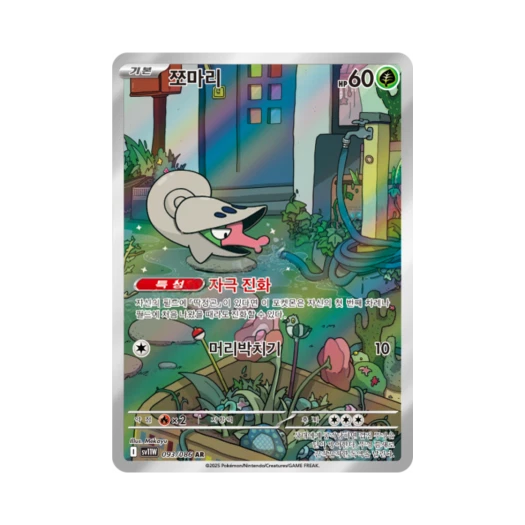포켓몬 TCG 쪼마리 AR 화이트플레어 (한글판)