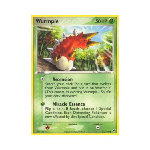 포켓몬 TCG 개무소 C EX 테오키스 (영문판)