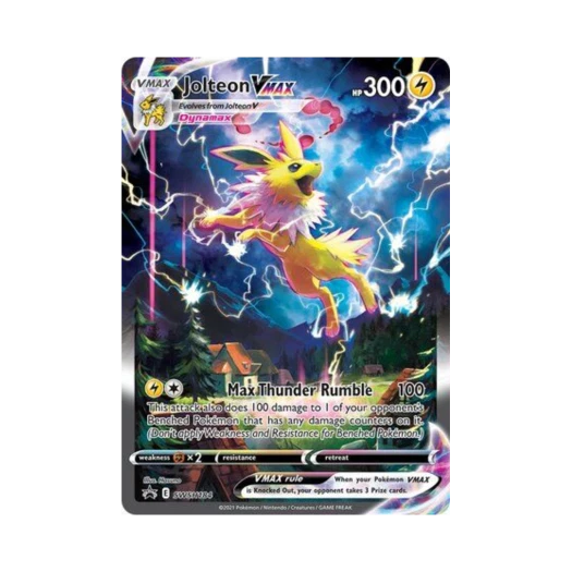 포켓몬 TCG 쥬피썬더 VMAX 점보 P 소드 & 실드 프로모카드 (영문판) 카드 이미지