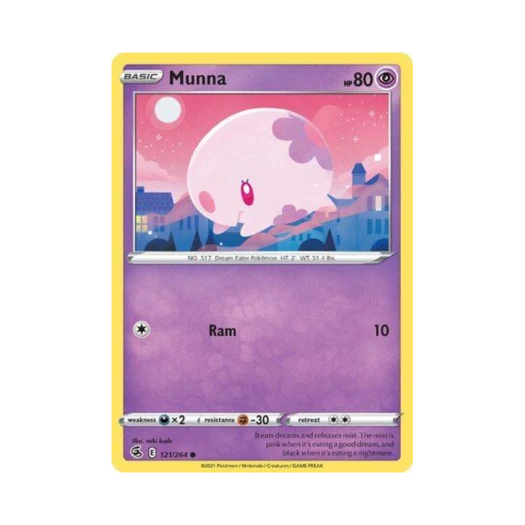 포켓몬 TCG 몽나 C 퓨전 스트라이크 (영문판)