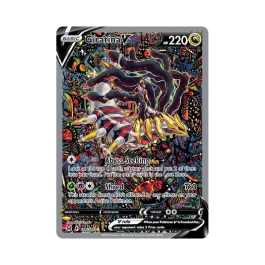 포켓몬 TCG 기라티나 V RU 로스트 오리진 (영문판)