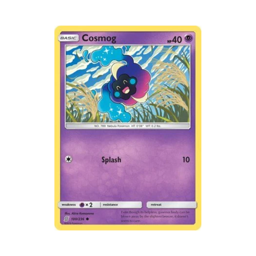 포켓몬 TCG 코스모그 C 유니파이드 마인즈 (영문판)