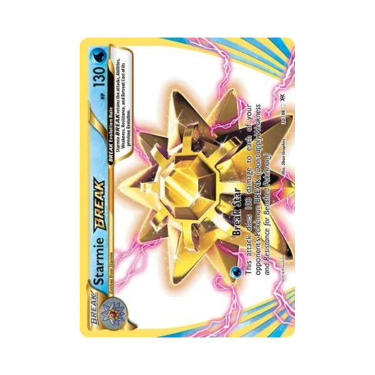 Pokemon TCG Starmie BREAK RB Evolutions (English Ver.)