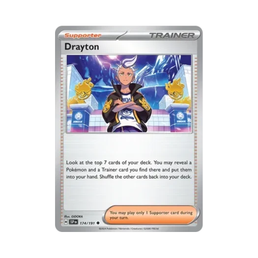 포켓몬 TCG 제빈 U 서징 스파크 (영문판) 카드 이미지