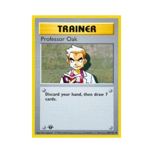 Pokemon TCG Professor Oak U Base Set (English Ver.)