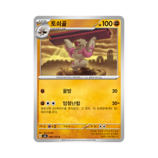 포켓몬 TCG 토쇠골 C 변환의 가면 (한글판)