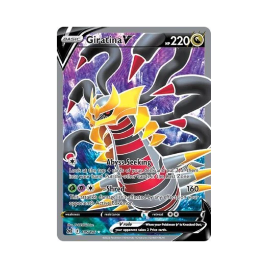 포켓몬 TCG 기라티나 V RU 로스트 오리진 (영문판)