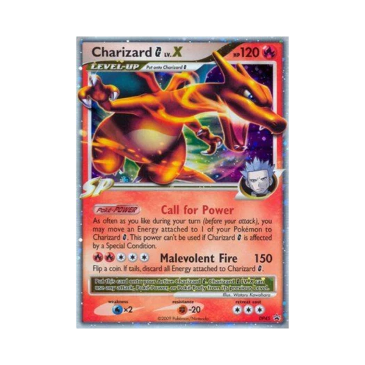 Pokemon TCG Charizard G LV.X P Diamond & Pearl Promos (English Ver.)