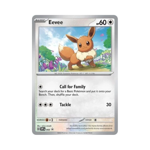 Pokemon TCG Eevee P Scarlet & Violet Promos (English Ver.)