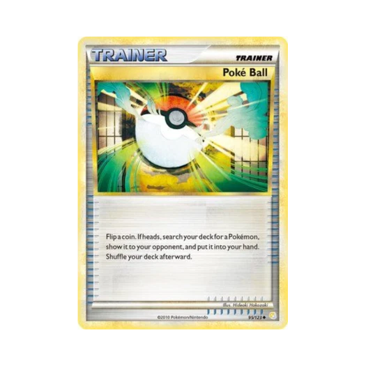 포켓몬 TCG 몬스터볼 U 하트골드 & 소울실버 (영문판)
