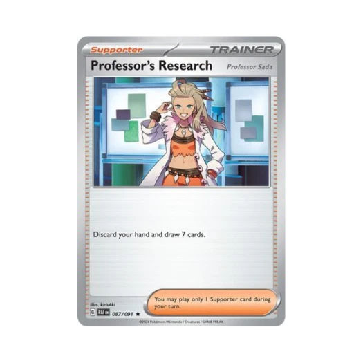포켓몬 TCG 박사의 연구 R 팔데아 페이트 (영문판)