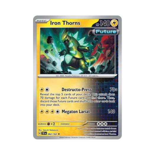 포켓몬 TCG 무쇠가시 R 템포럴 포시스 (영문판) 카드 이미지