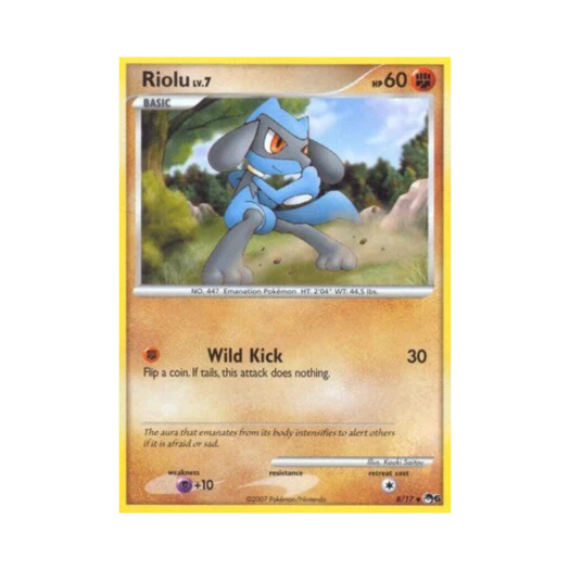 포켓몬 TCG 리오르 U 팝 시리즈 6 (영문판)